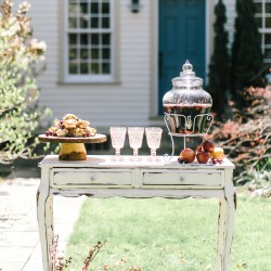 Sangria bar and mini pies by Itty Bitty Pie Co.