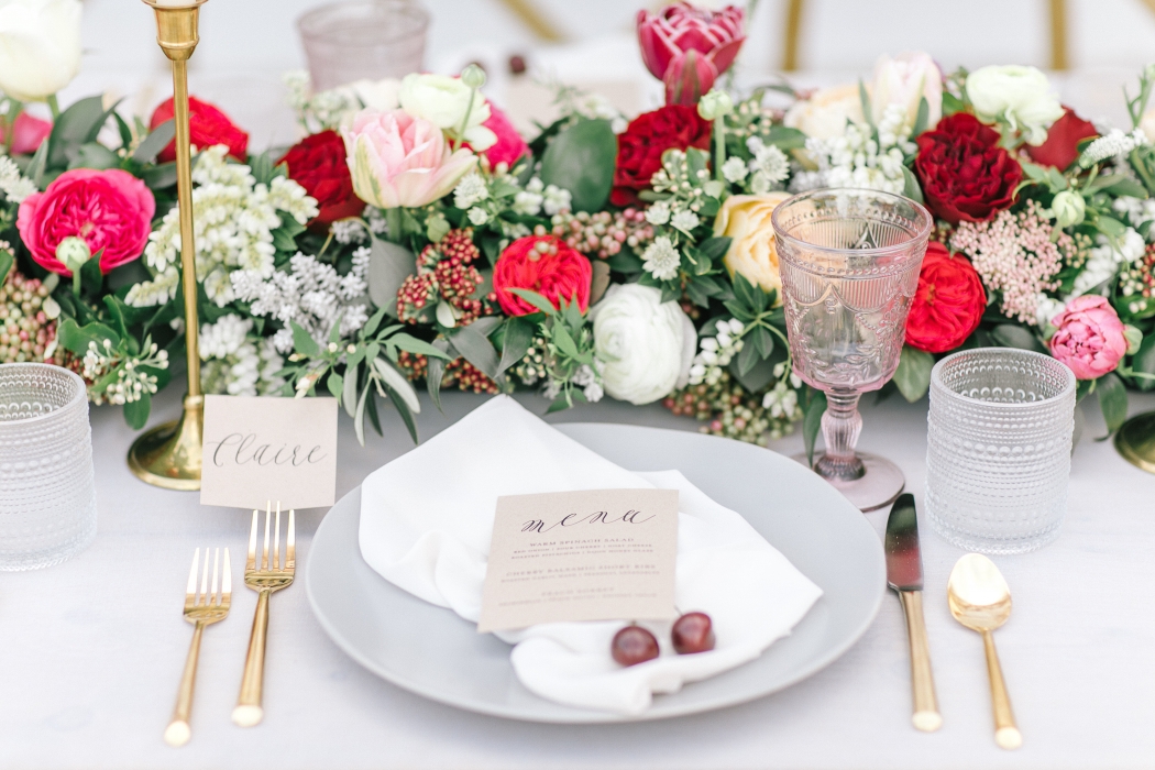 Tablescape florals}