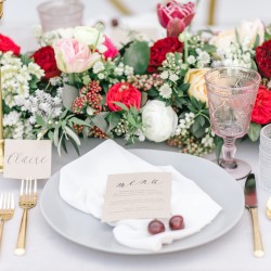 Tablescape florals