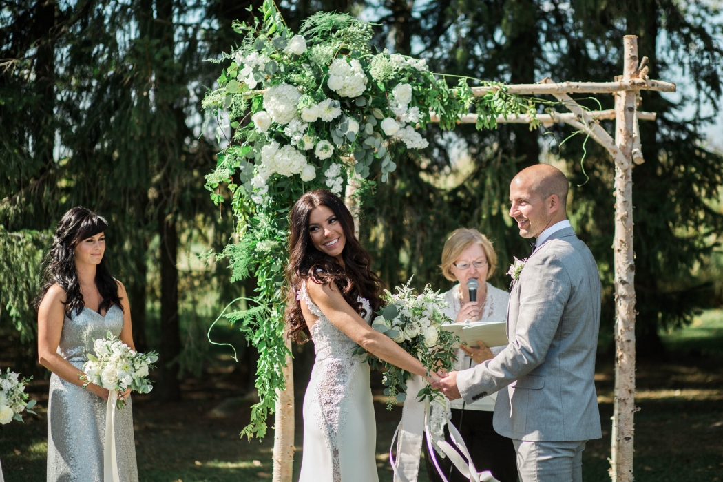 Carmbium Farms wedding ceremony}