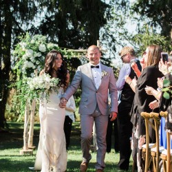 Cambium Farms wedding ceremony