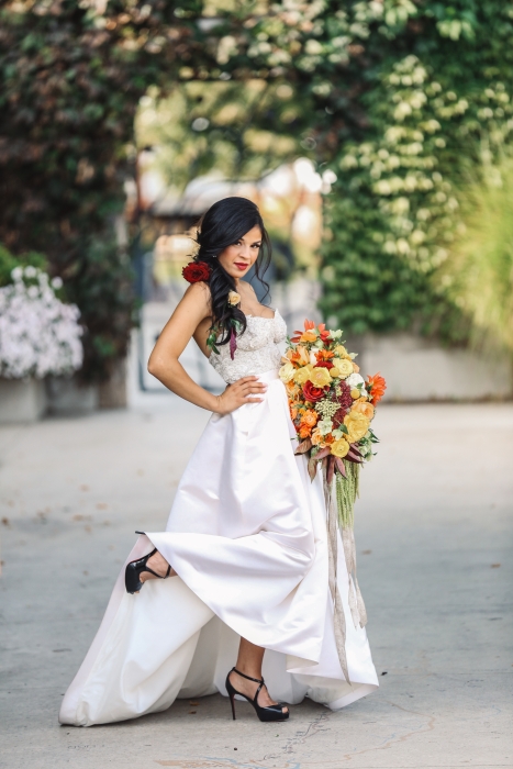 Gown by Valencienne Bridal}