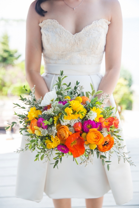 Lauren Garbutt Photography, bright spring bouquet, Balls Falls