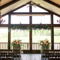 Photos by Caileigh, Vineland Estates Winery Carriage House ceremony set-up