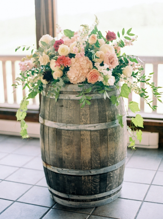 Photos by Caileigh, Vineland Estates Winery Wine barrel designs in the Carriage House