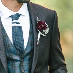 Tamara Lockwood Photography, marsala boutonniere, Vineland Estates Winery