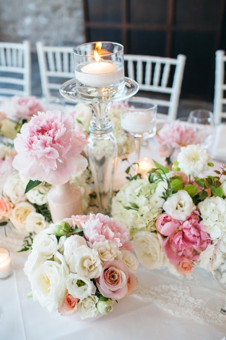 Jessica Little Photography, pretty pink and white tablescape, Vineland Estates Winery.