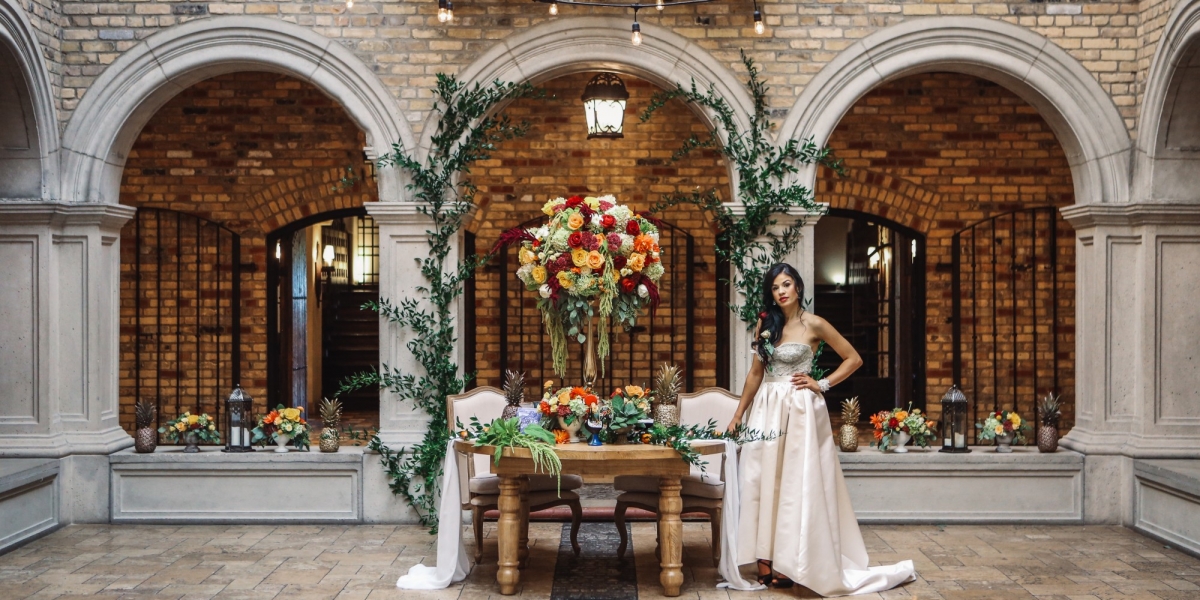 AMOR DE LISBOA STYLED PHOTO SHOOT - Flavour & Flair Featured in Elegant Wedding Magazine Winter/Spring 2018 Issue