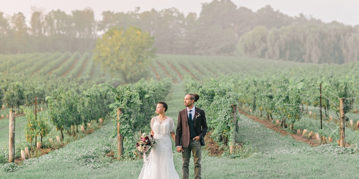 NICOLE & SAM Rustic Autumn wedding at Vineland Estates Winery, Niagara Wine Country